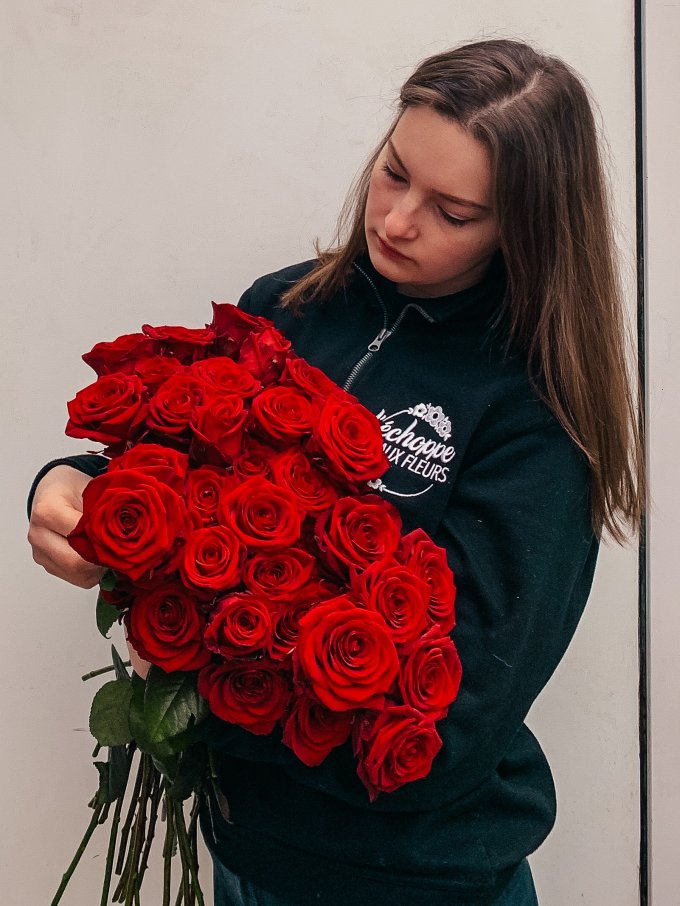 Le parfait bouquet de roses